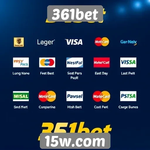 Métodos de pagamento na plataforma 361bet